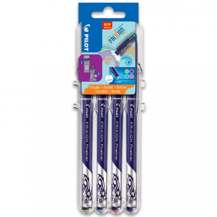 FriXion Fineliner 2GO 4-pack 2 in the group Pens / Writing / Fineliners at Pen Store (109707)
