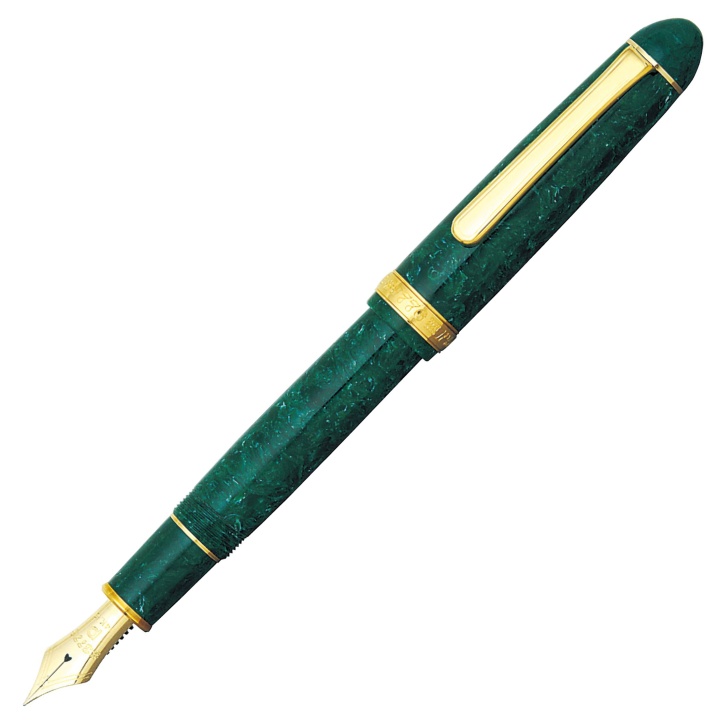 #3776 Century Fountain Pen Celluloid Jade in the group Pens / Fine Writing / Fountain Pens at Pen Store (109901_r)