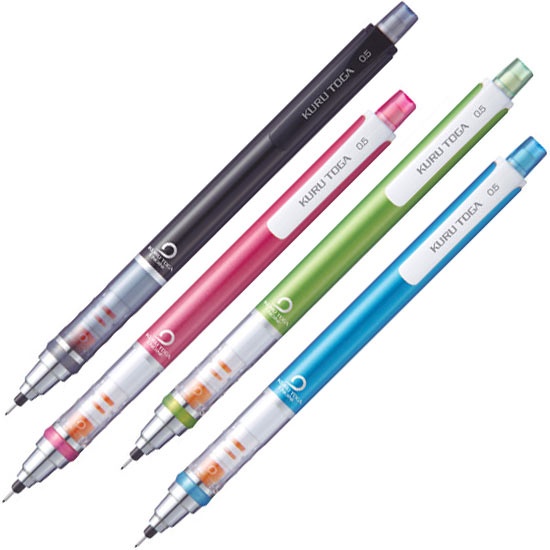 Mechanical pencil Kuru Toga 0,5 mm Pink in the group Pens / Writing / Mechanical Pencils at Pen Store (110174)