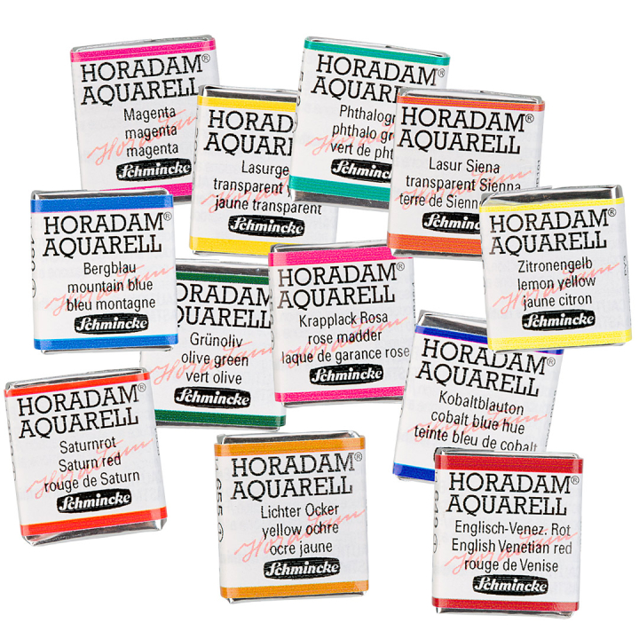 Horadam Aquarell Half-pan (Price group 2) in the group Art Supplies / Colors / Watercolor Paint at Pen Store (110487_r)