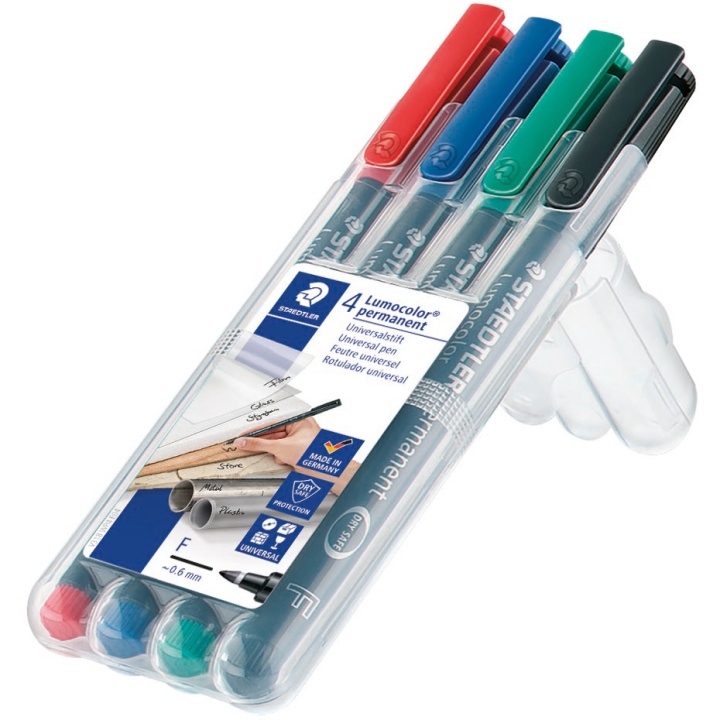 4-pack Lumocolor permanent Fine in the group Pens / Office / Markers at Pen Store (110757)