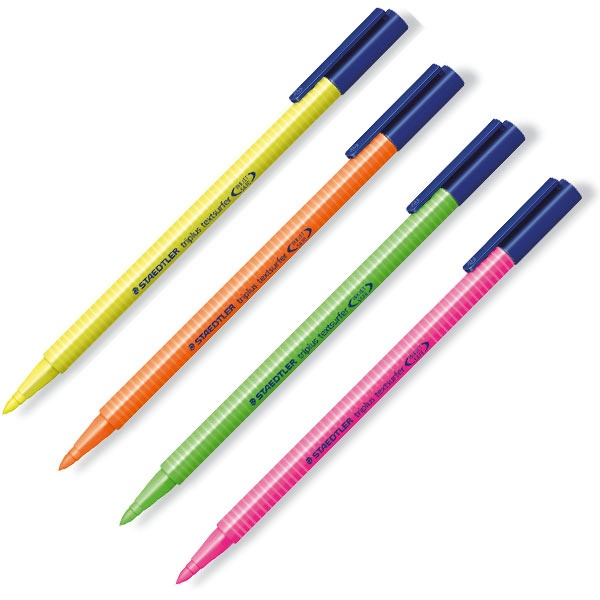 Triplus Textsurfer Highlighter 4-pack in the group Pens / Office / Highlighters at Pen Store (110870)