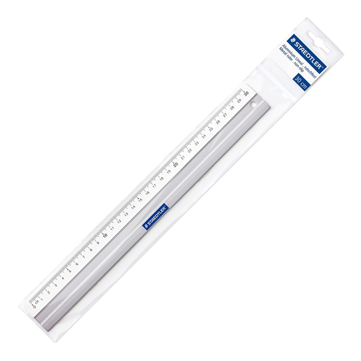 Metal ruler 30 cm in the group Hobby & Creativity / Hobby Accessories / Rulers at Pen Store (111126)