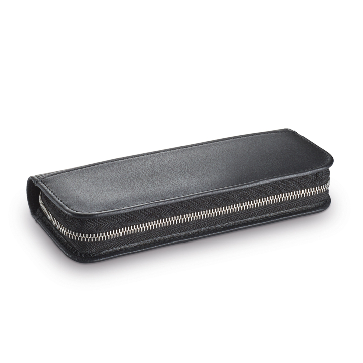 A403 leather zip case for 2 pens in the group Pens / Pen Accessories / Pencil Cases at Pen Store (111595)