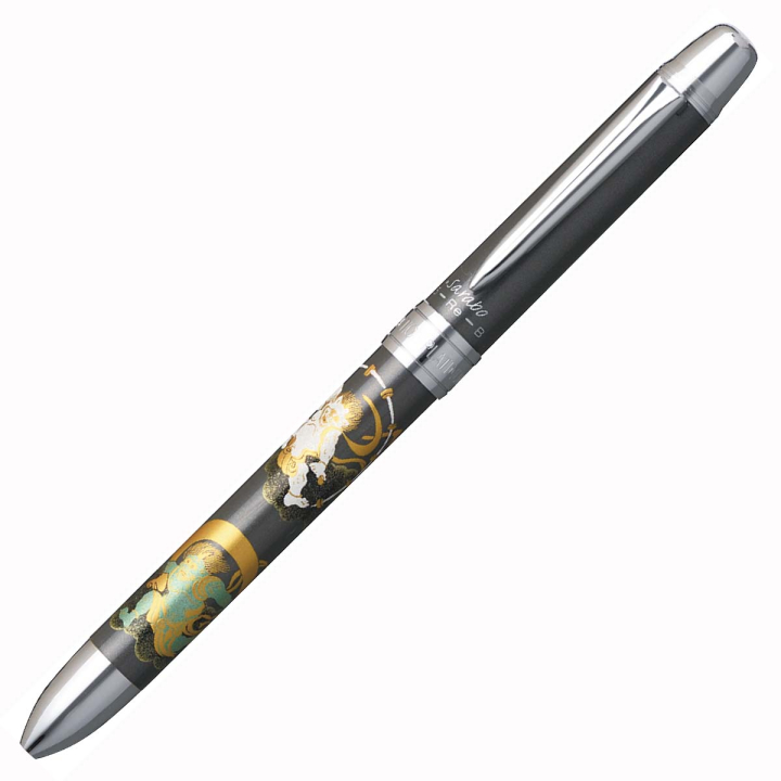 Double Action Modern Maki-e Sarabo Fujin Raijin in the group Pens / Writing / Multi Pens at Pen Store (111671)