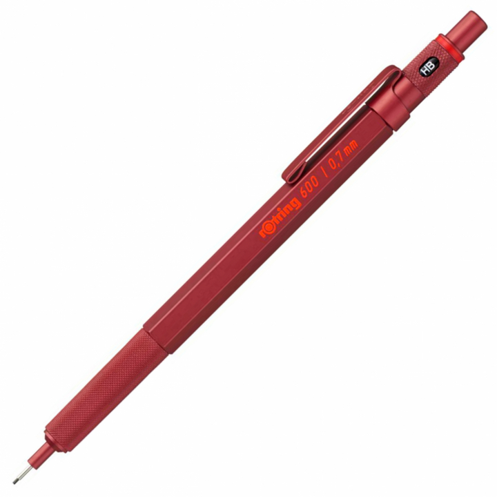 600 Mechanical Pencil 0.7 Red in the group Pens / Writing / Mechanical Pencils at Pen Store (111734)