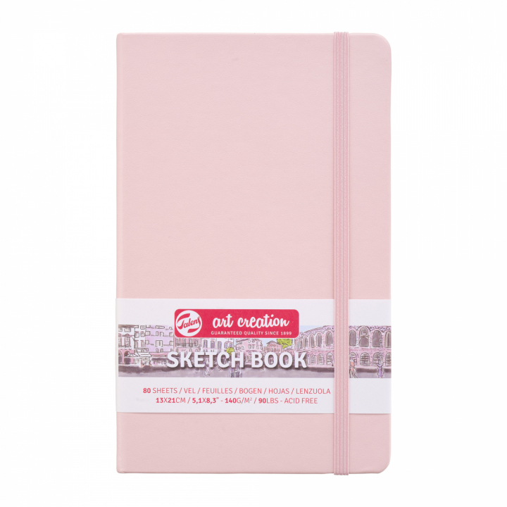 Sketchbook Large Pastel Pink in the group Paper & Pads / Artist Pads & Paper / Sketchbooks at Pen Store (111775)