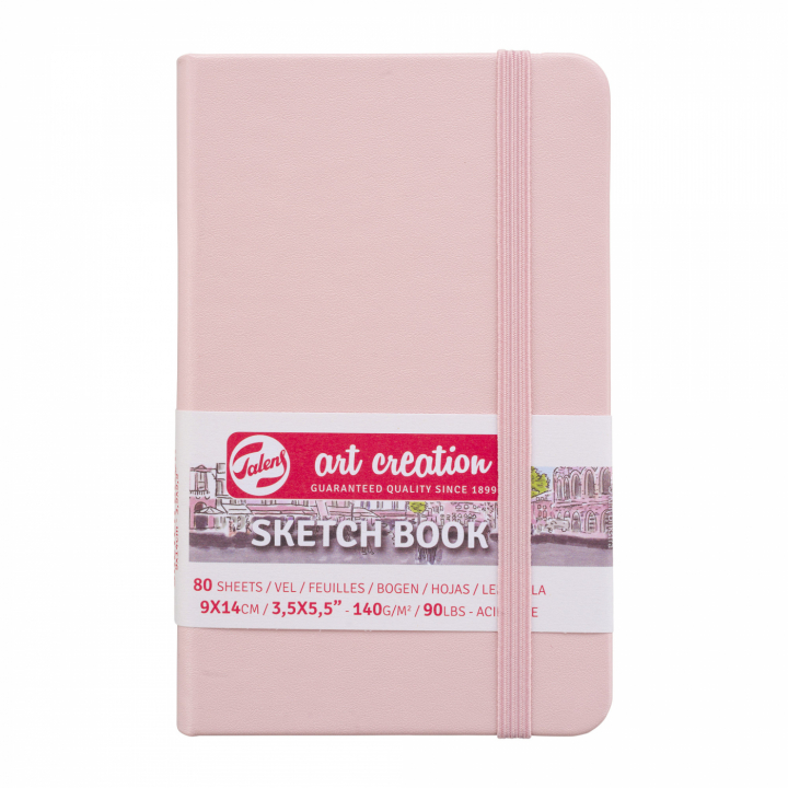 Sketchbook Pocket Pastel Pink in the group Paper & Pads / Artist Pads & Paper / Sketchbooks at Pen Store (111779)