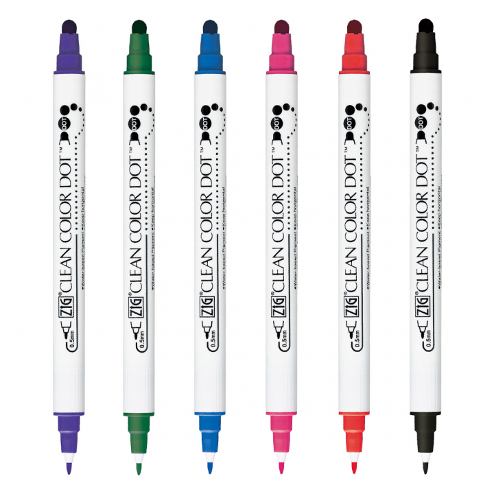 Clean Color DOT Pen in the group Pens / Artist Pens / Illustration Markers at Pen Store (111819_r)