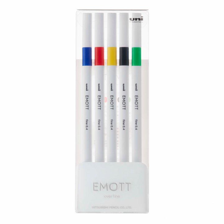 Emott 5-set No. 1 in the group Pens / Artist Pens / Illustration Markers at Pen Store (111842)