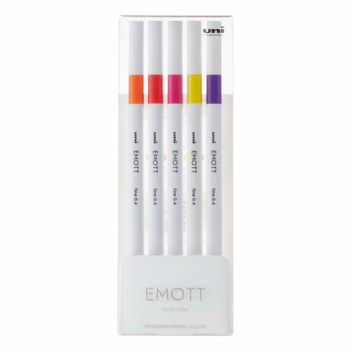 Emott 5-set No. 2 in the group Pens / Artist Pens / Illustration Markers at Pen Store (111843)