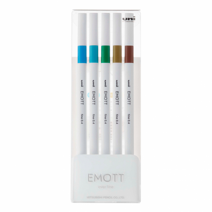 Emott 5-set No. 4 in the group Pens / Artist Pens / Illustration Markers at Pen Store (111845)