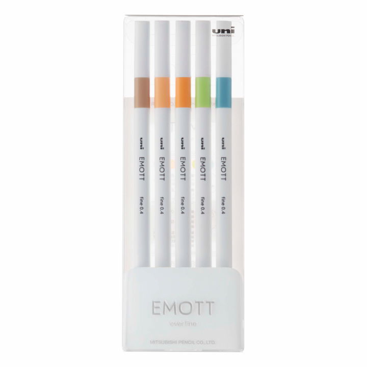 Emott 5-set No. 6 in the group Pens / Artist Pens / Illustration Markers at Pen Store (111847)