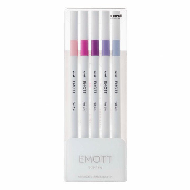 Emott 5-set No. 7 in the group Pens / Artist Pens / Illustration Markers at Pen Store (111848)