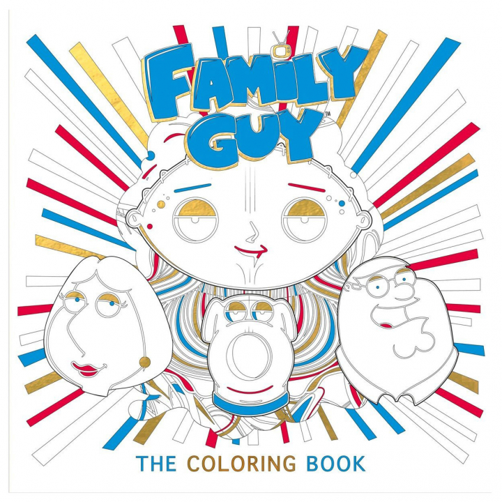 Family Guy: The Coloring Book in the group Hobby & Creativity / Books / Adult Coloring Books at Pen Store (111850)