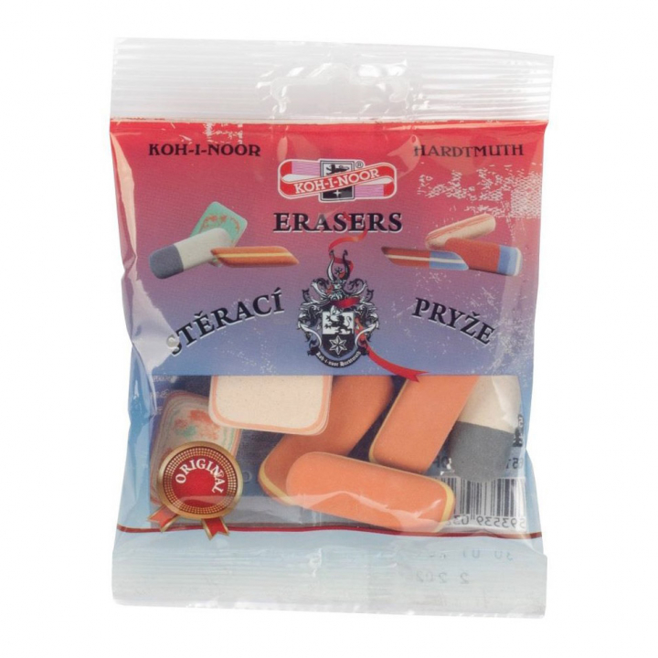 Eraser Pebbles 10-set in the group Pens / Pen Accessories / Erasers at Pen Store (112458)