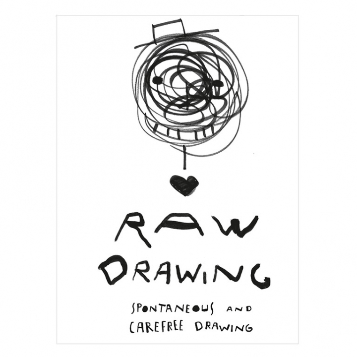 Raw Drawing in the group Hobby & Creativity / Books / Inspirational Books at Pen Store (112460)