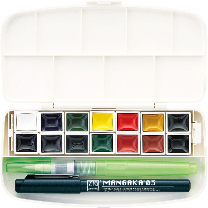 Transparent Watercolor Set x 14 in the group Art Supplies / Colors / Watercolor Paint at Pen Store (112513)