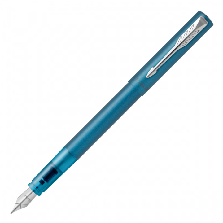 Vector XL Teal Fountain pen in the group Pens / Fine Writing / Engraving at Pen Store (112680_r)