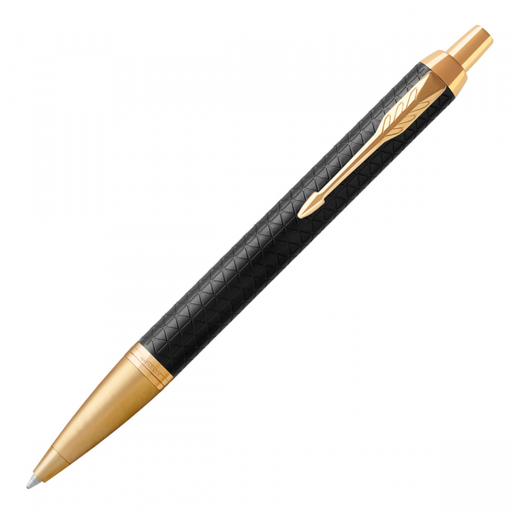 IM Premium Black/Gold Ballpoint pen in the group Pens / Fine Writing / Ballpoint Pens at Pen Store (112682)
