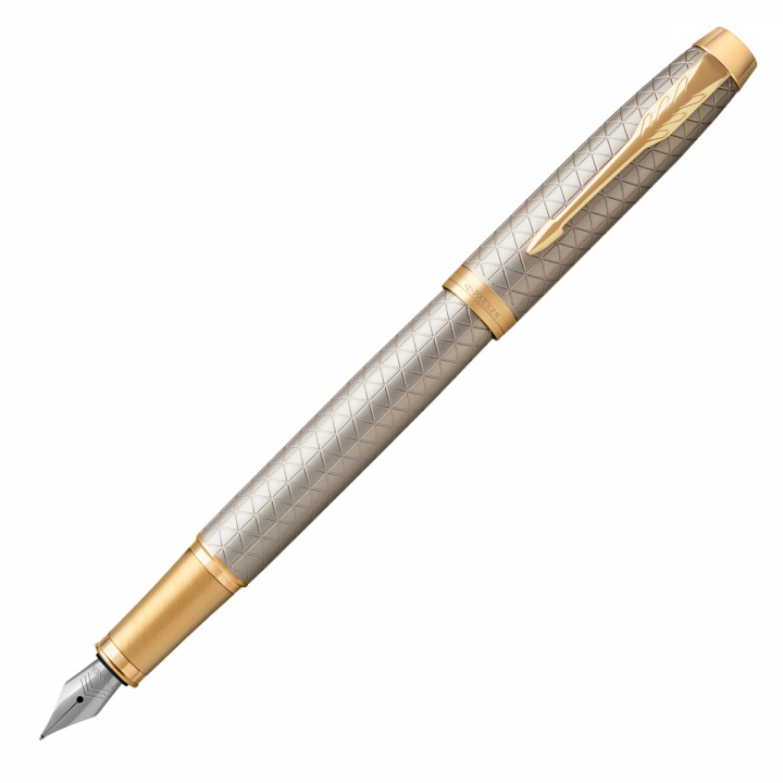 IM Premium Silver/Gold Fountain pen in the group Pens / Fine Writing / Fountain Pens at Pen Store (112699_r)