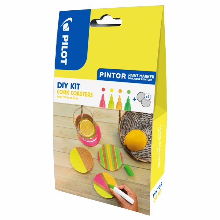 Pintor DIY Cork Coasters Kit in the group Hobby & Creativity / Create / Crafts & DIY at Pen Store (125345)