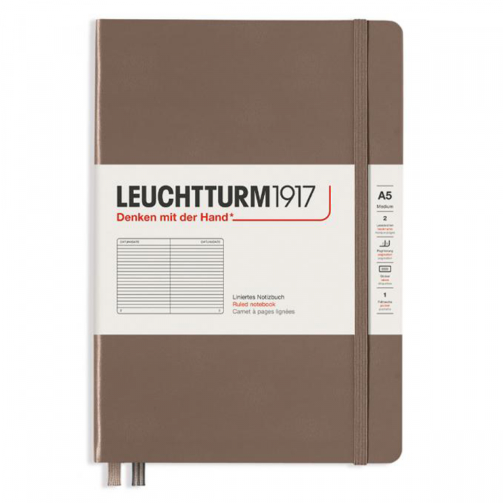 Notebook A5 Medium Ruled Warm Earth in the group Paper & Pads / Note & Memo / Notebooks & Journals at Pen Store (125468)