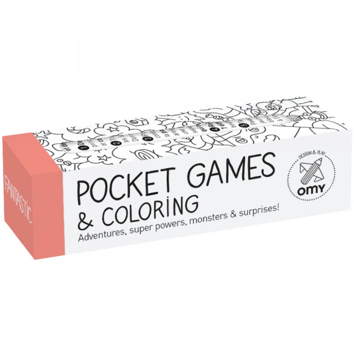 Pocket Games Fantastic in the group Kids / Books for Kids / Activity & Coloring Books at Pen Store (125511)