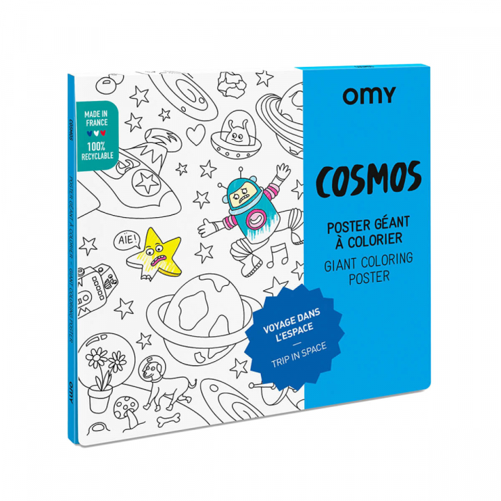 Coloring Poster Cosmos in the group Hobby & Creativity / Create / Crafts & DIY at Pen Store (125516)