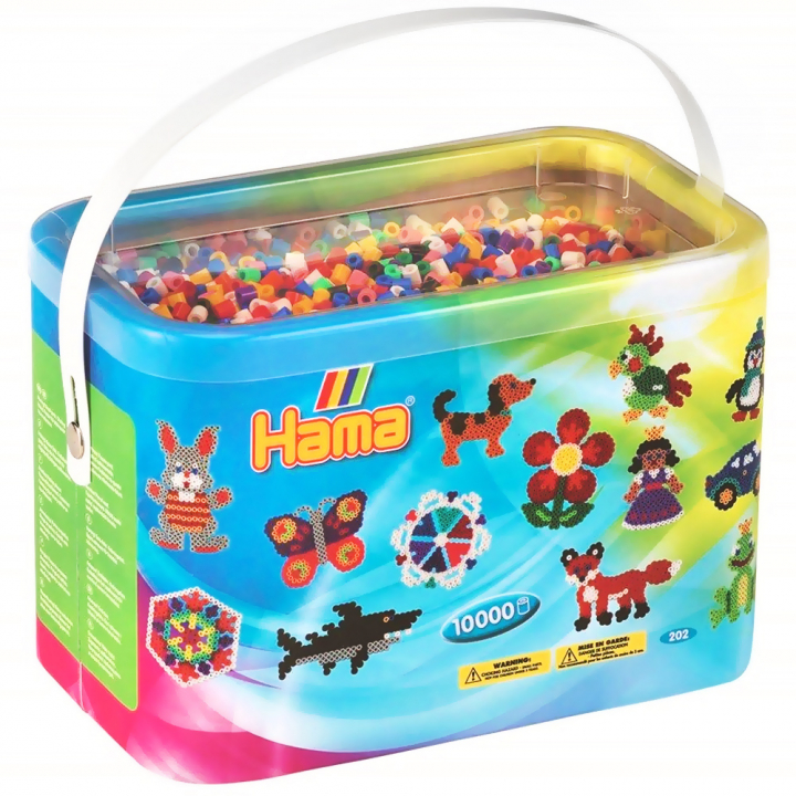 Midi Beads 10 000 pcs in bucket in the group Hobby & Creativity / Create / Tube beads & more at Pen Store (126040_r)