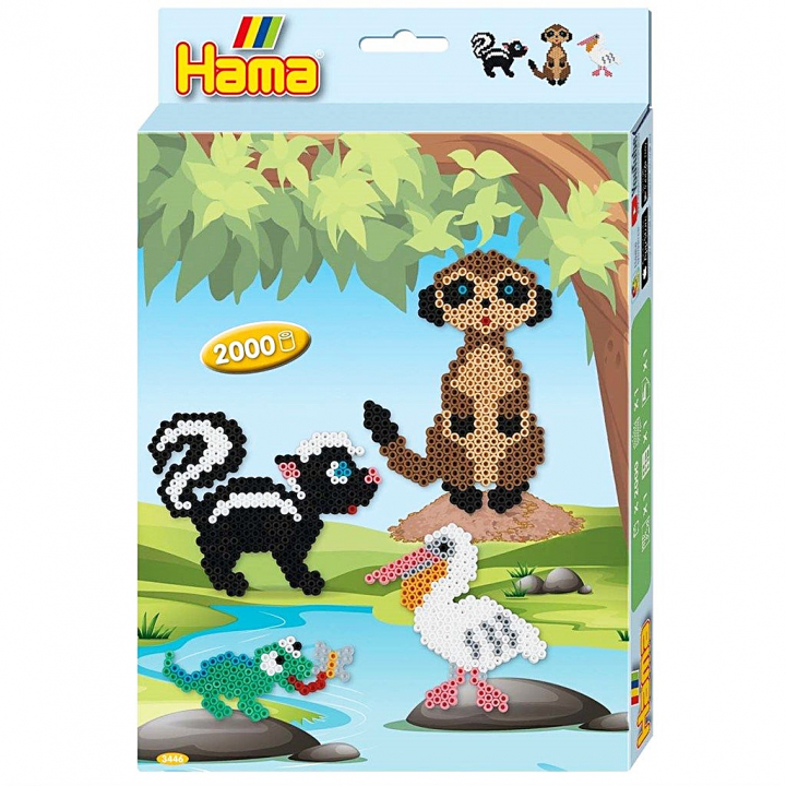 Midi Hanging box Animals 2000 pcs in the group Hobby & Creativity / Create / Tube beads & more at Pen Store (126127)