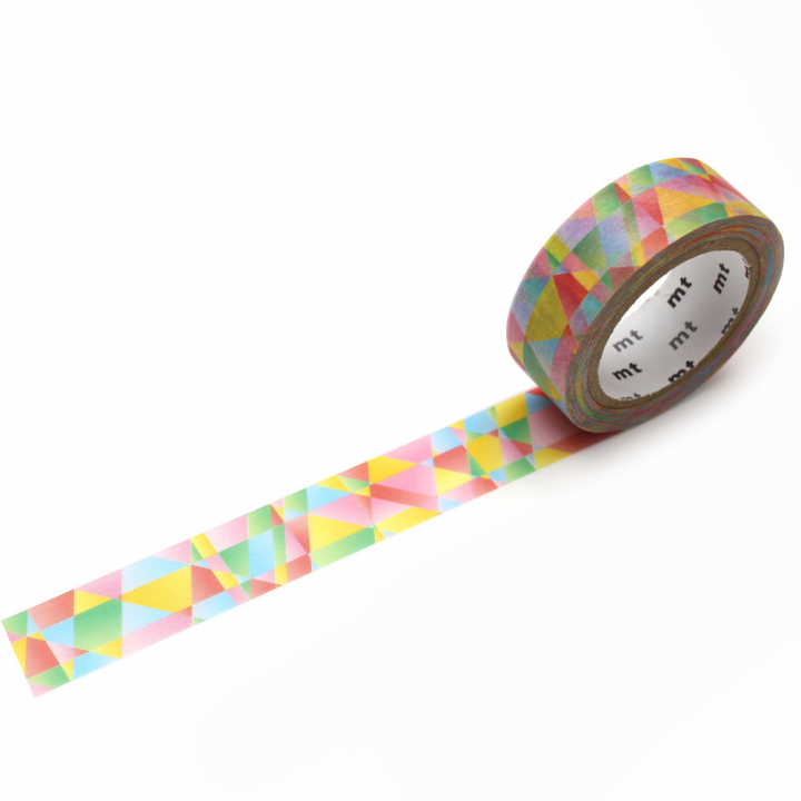Washi-tape Polygon Gradation Vivid in the group Hobby & Creativity / Hobby Accessories / Tape at Pen Store (126354)