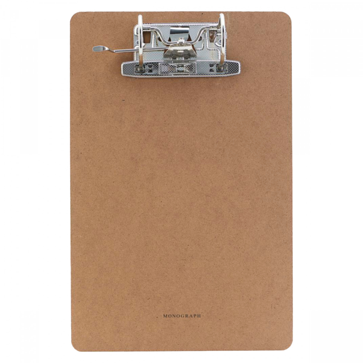 Clipboard A4 Brown in the group Paper & Pads / Note & Memo / Writing & Memo Pads at Pen Store (126450)