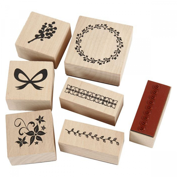 Stamp set Nature in the group Hobby & Creativity / Hobby Accessories / Stamping at Pen Store (126557)