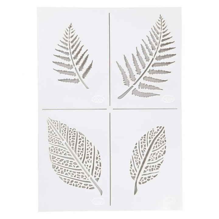 Template Leaves A4 in the group Hobby & Creativity / Hobby Accessories / Stencils at Pen Store (126568)