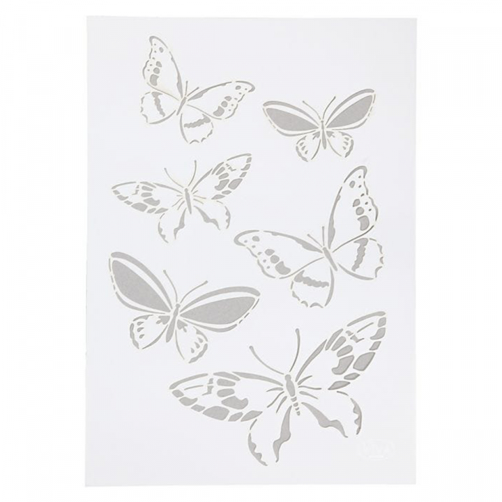 Template Butterfly A4 in the group Hobby & Creativity / Hobby Accessories / Stencils at Pen Store (126569)