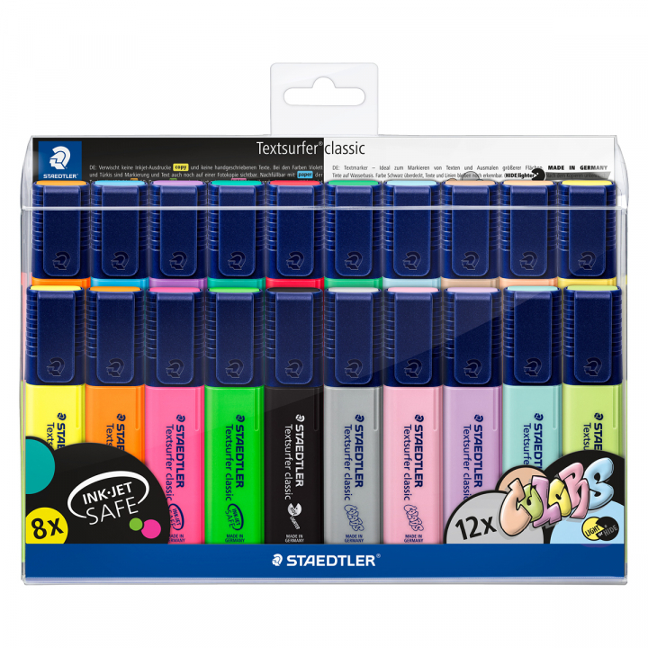 Textsurfer Classic Highlighter 20-pack in the group Pens / Office / Highlighters at Pen Store (126608)