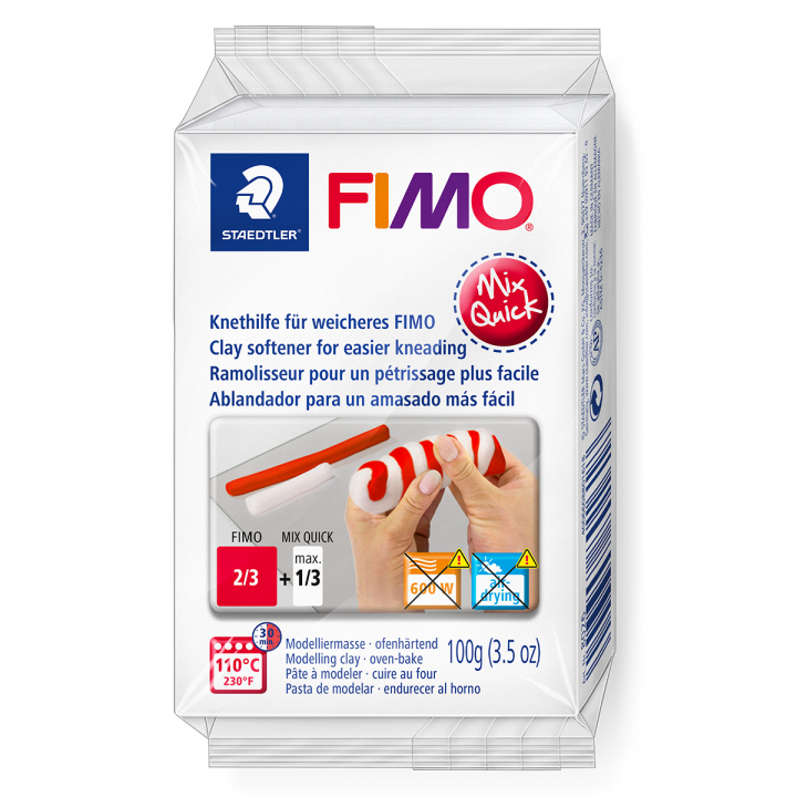 FIMO Mix Quick Clay softener 100 g in the group Hobby & Creativity / Create / Modelling Clay at Pen Store (126655)