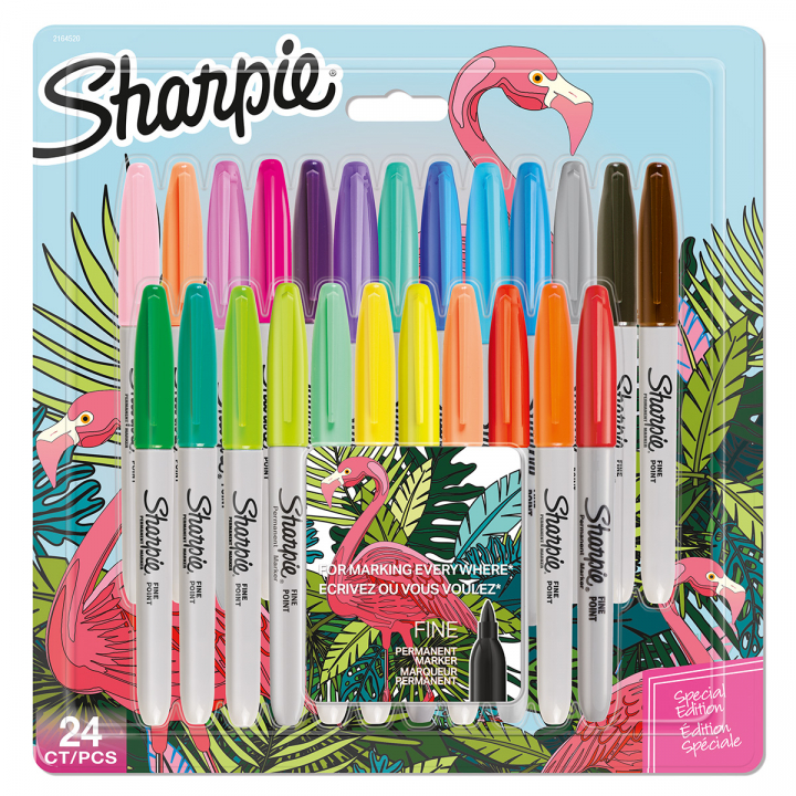 Flamingo Fine Marker 24-set in the group SALE 12-50% / Sale 12% at Pen Store (126797)