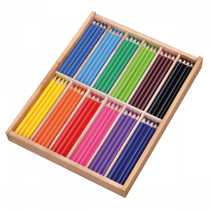 Big Pack Coloring pencils 144-set in the group Pens / Artist Pens / Colored Pencils at Pen Store (126829)
