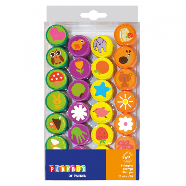 Stamps for kids 26-set in the group Hobby & Creativity / Hobby Accessories / Stamping at Pen Store (126836)