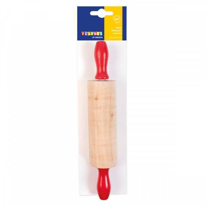 Wooden rolling pin for children in the group Kids / Kids' Paint & Crafts / Modelling Clay for Kids at Pen Store (126853)