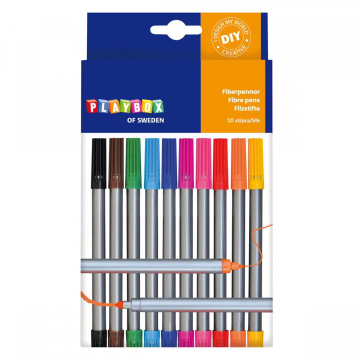 Fibre Pen Double tip in the group Kids / Kids' Pens / Felt Tip Pens for Kids at Pen Store (126872)