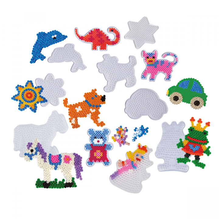 Pegboard Figure mix 18 pcs in the group Kids / Books for Kids / Beads and pegboards at Pen Store (126878)