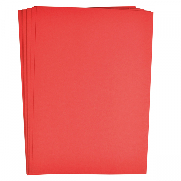 Paper red 25 pcs 180 g in the group Kids / Books for Kids / Paper & Drawing Pad for Kids at Pen Store (126888)