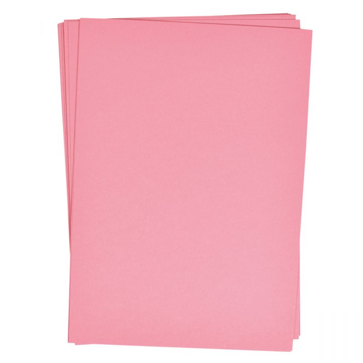 Paper pink 25 pcs 180 g in the group Kids / Books for Kids / Paper & Drawing Pad for Kids at Pen Store (126890)