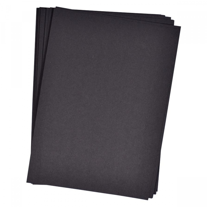 Paper A4 black 25 pcs 180 g in the group Paper & Pads / Artist Pads & Paper / Colored Papers at Pen Store (126895)