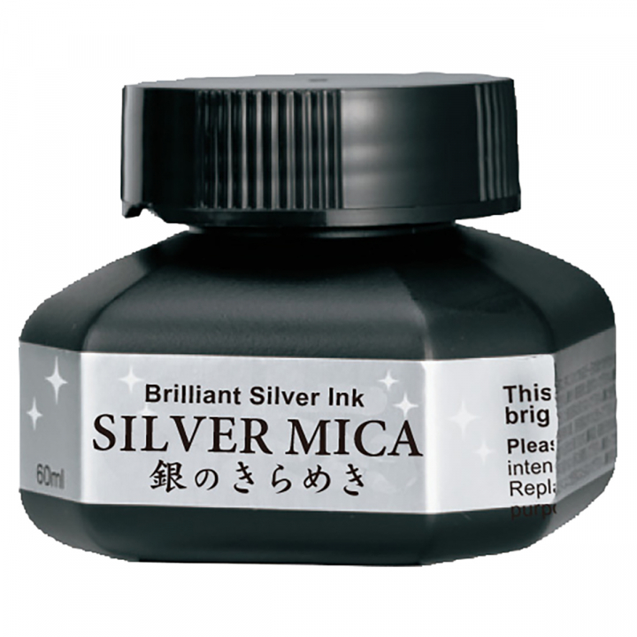 Silver Mica Ink 60 ml in the group Art Supplies / Colors / Ink at Pen Store (126927)