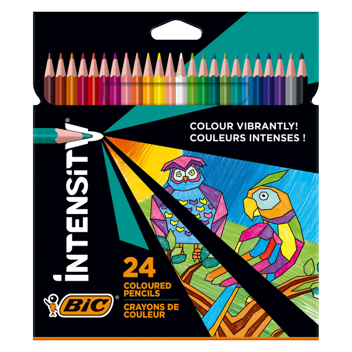 Intensity Coloring pencils 24-pack in the group Kids / Kids' Pens / Coloring Pencils for Kids at Pen Store (126947)