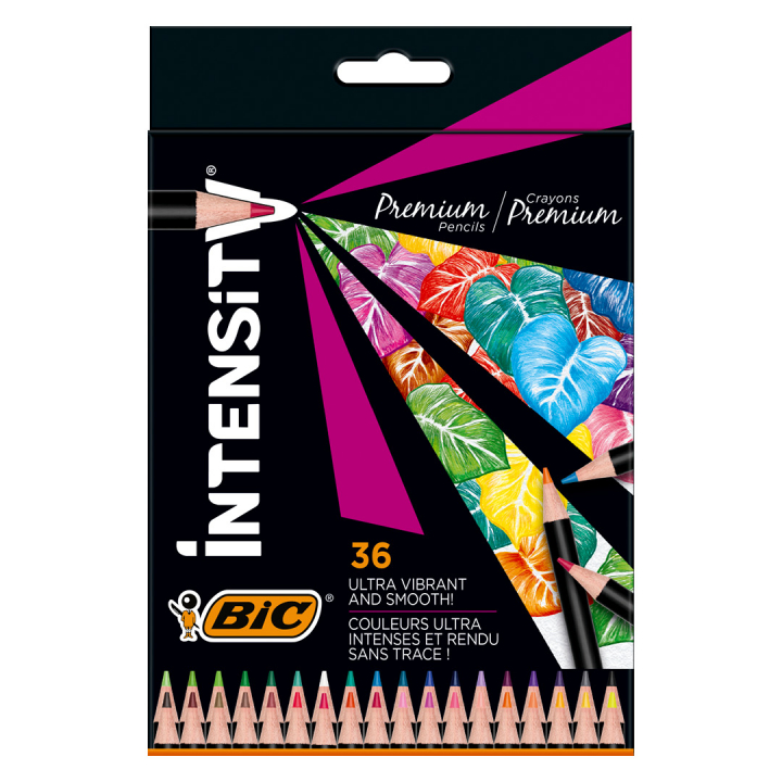 Intensity Premium Coloring pencils 36-pack in the group Pens / Artist Pens / Colored Pencils at Pen Store (126949)